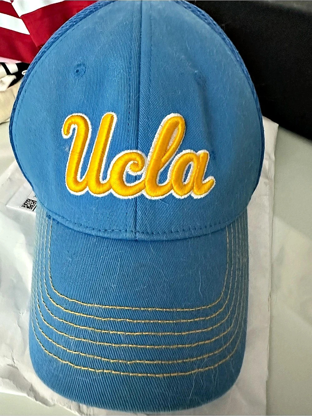 UCLA Blue Embroidered Logo Cap Like New